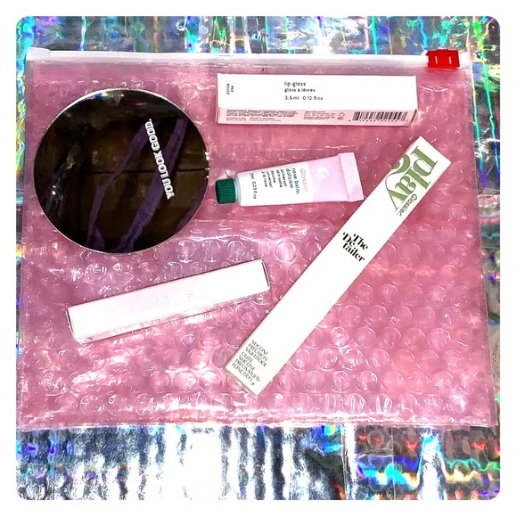 Glossier Other - Glossier you look good mirror bundle balm brow etc Glossier Other - Glossier you look good mirror bundle balm brow etc